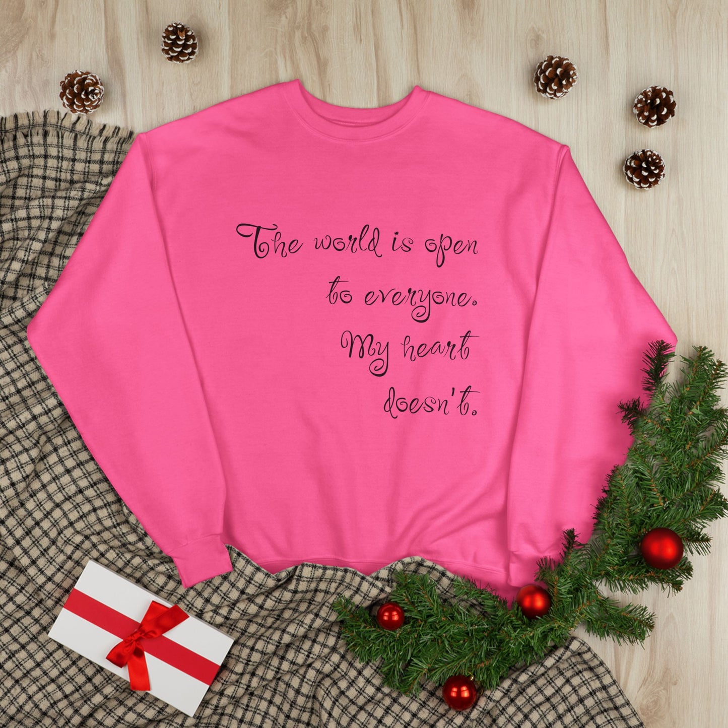 Sweatshirt Love Quote for Valentine's Day - ValentineVibe, ValentineSweatshirt