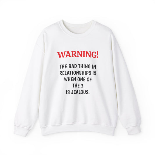 Valentine Funny Quote Couples Unisex Crewneck Sweatshirt