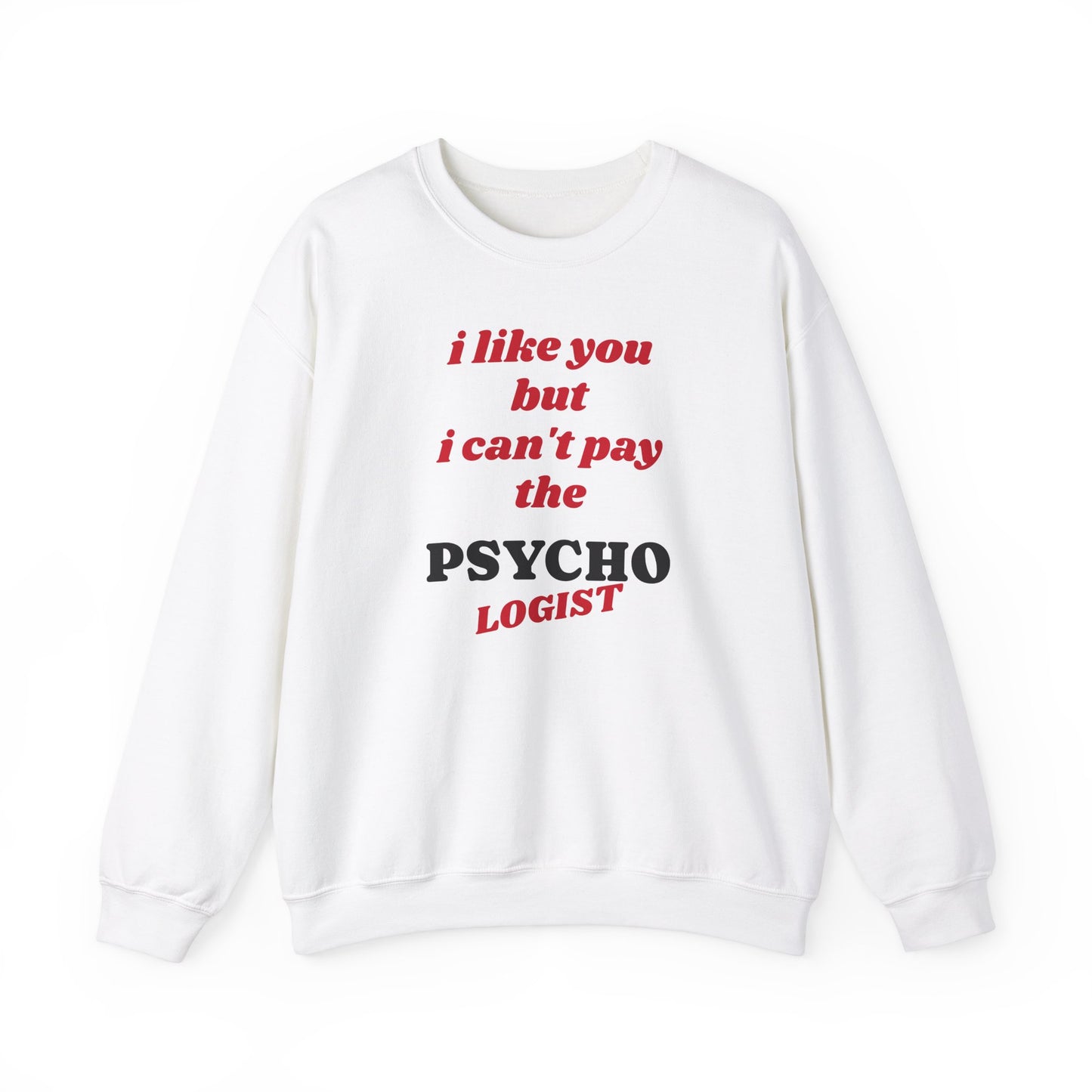 Valentine Funny Tee - Unisex Heavy Blend Crewneck Sweatshirt