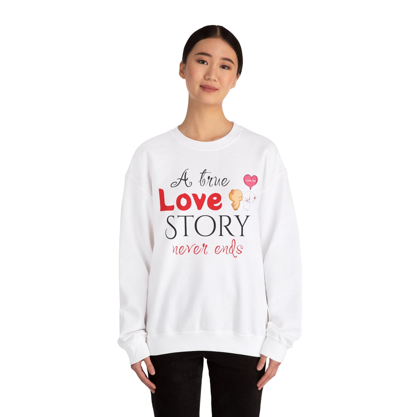 Love Story Kitty Crewneck Sweatshirt