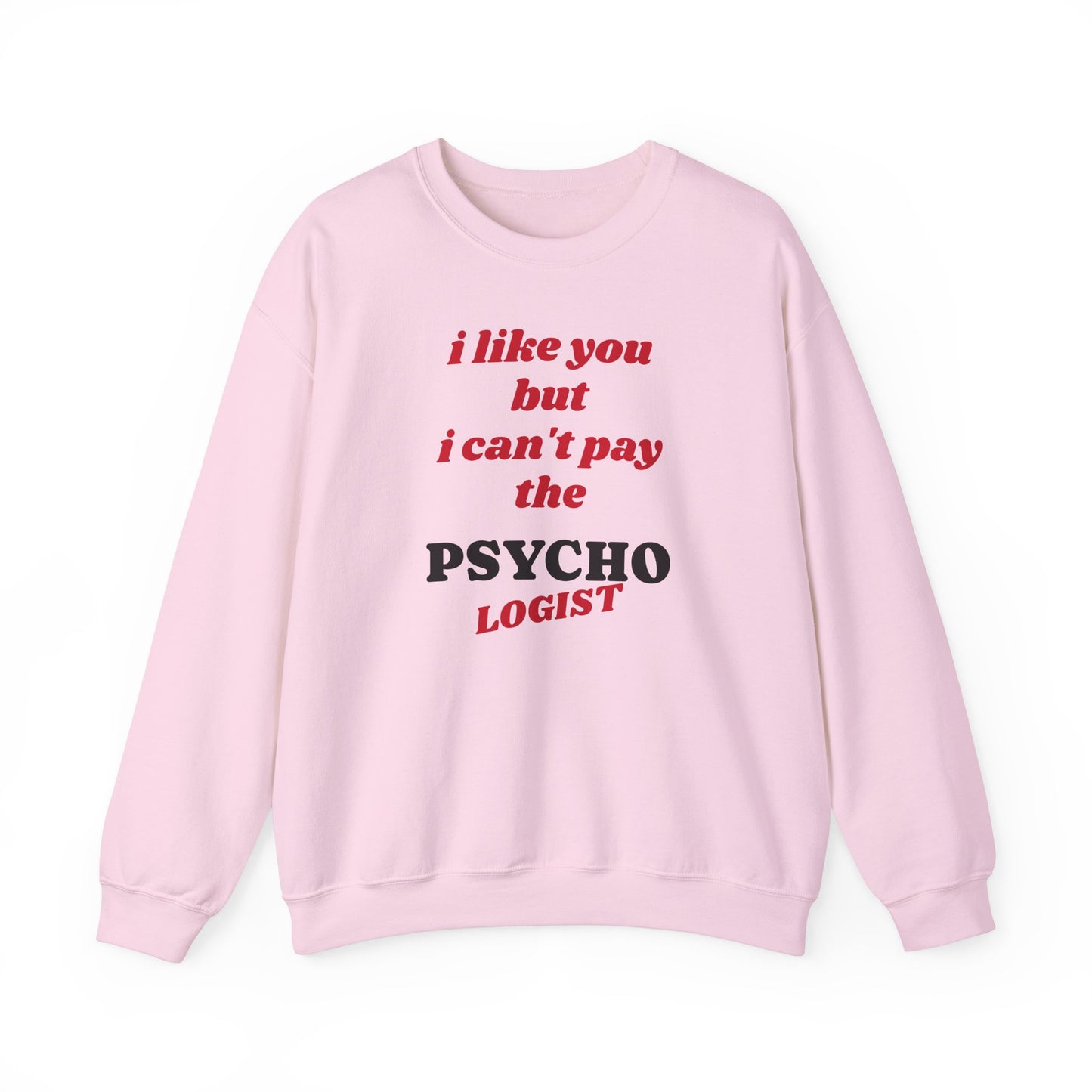 Valentine Funny Tee - Unisex Heavy Blend Crewneck Sweatshirt