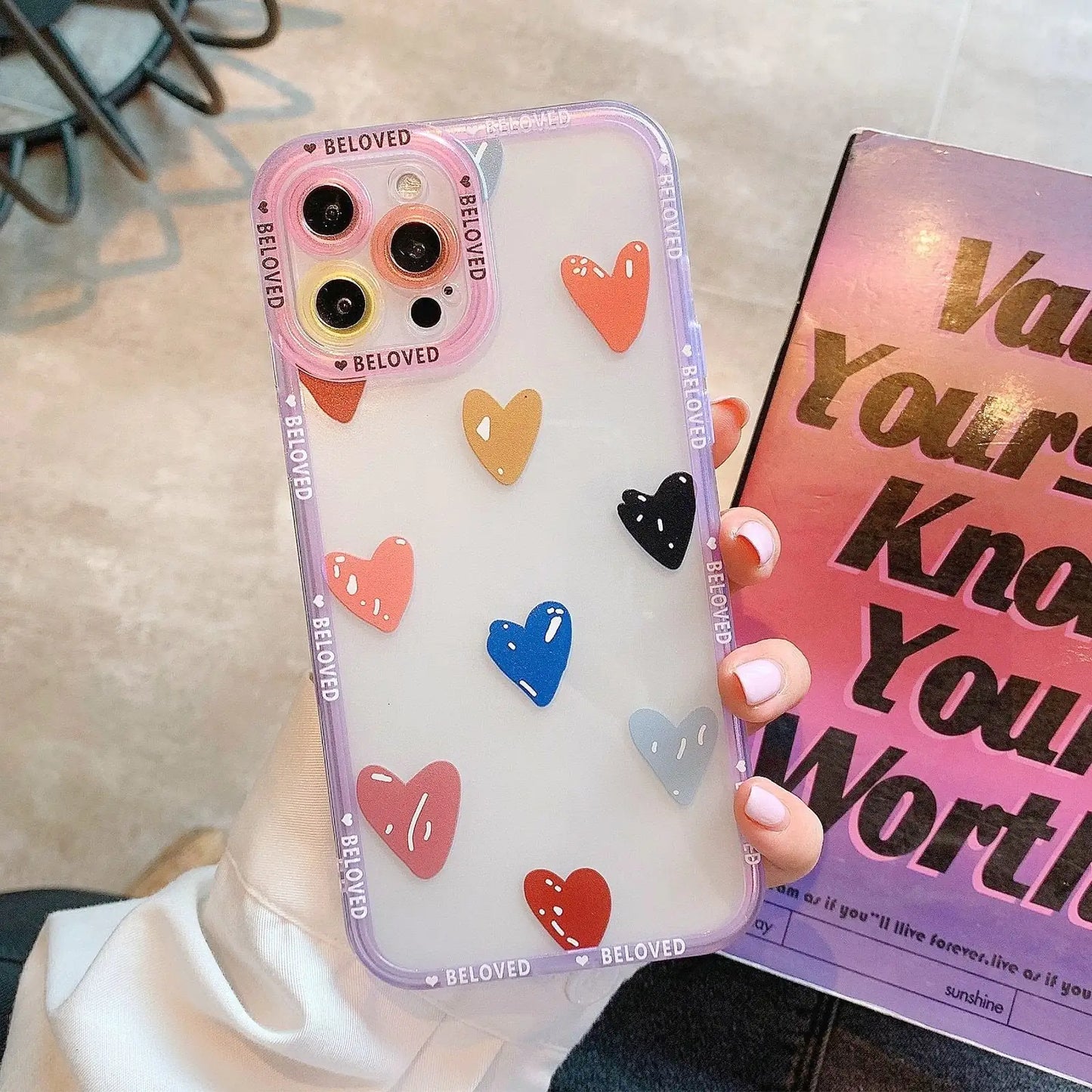 iPhone Heart Cozy Phone Case