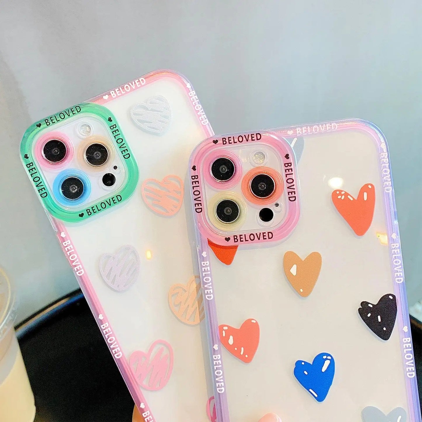 iPhone Heart Cozy Phone Case