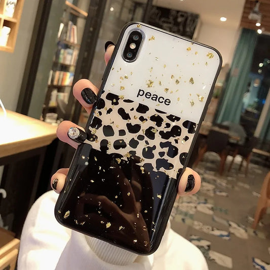 Stylish Leopard Print iPhone Case - Durable & Trendy Cover