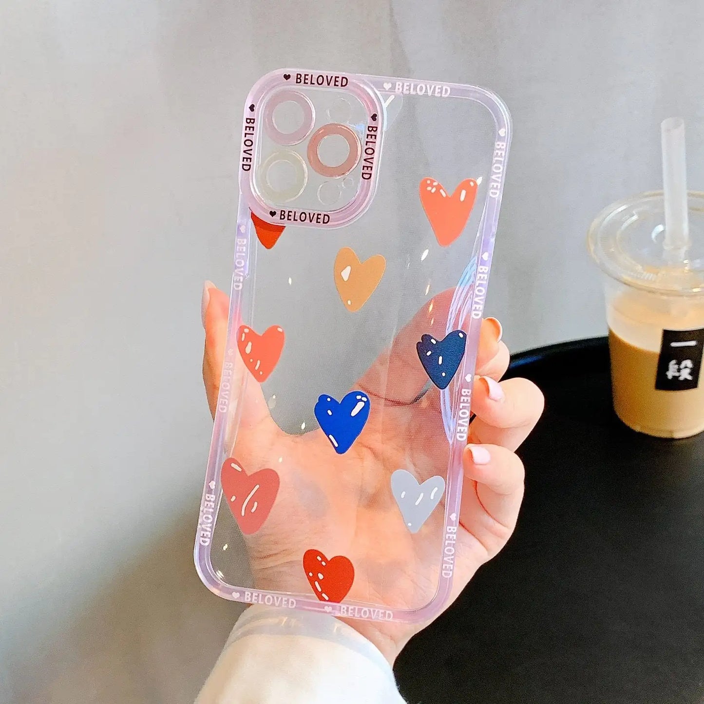 iPhone Heart Cozy Phone Case