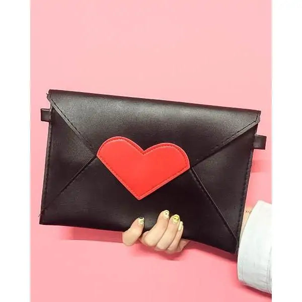 Envelope Chic & Trendy Heart Bag