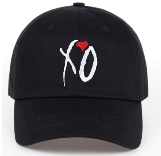 Love XO Baseball Unisex Embroidery Cap